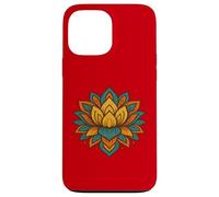 Colorful Lotus Mandala - Boho Geometric Asian Art Pattern Case for iPhone 13 Pro Max
