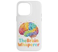 Colorful Love Science Human Anatomy The Brain Whisperer Case for iPhone 14 Pro Max