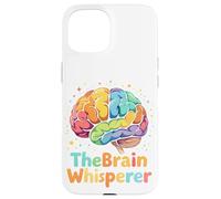 Colorful Love Science Human Anatomy The Brain Whisperer Case for iPhone 15