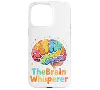 Colorful Love Science Human Anatomy The Brain Whisperer Case for iPhone 15 Pro Max