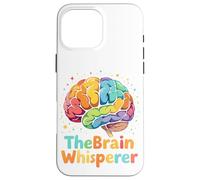 Colorful Love Science Human Anatomy The Brain Whisperer Case for iPhone 16 Pro Max