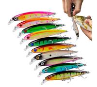 Colorful Lures for Freshwater Bass - Anti-Corrosive Equipment with Realistic 3D Guts and Eyes Pre-Assembled Jig Heads for Father's Day and Beginners