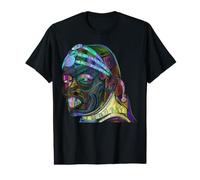 Colorful Maasai African Abstract Art Portait Value Graphic T-Shirt