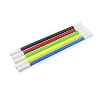 Colorful Magic Wand Set - 5 Multicolor PVC Trick Sticks for Kids’ Stage Show and Magic Practice, 29.5cm Illusion Toy Props
