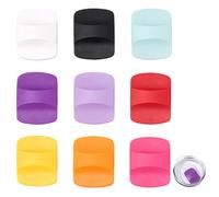 Colorful Magnetic Slider Replacement for Yeti Lids, Lids Accessories Magnetic Sliders, Magslider Compatible with Yeti Rambler Tumbler 10oz 14oz 16oz 20oz 26oz 30oz (9 PCS)