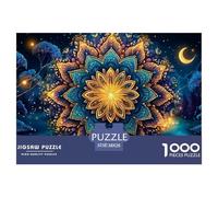 Colorful MandalaSuperior 1000-Piece Jigsaw Puzzles for Adults Delivering A Series of Challenging Educational Games - Positioned As The Ideal Educational Gift Jigsaw Puzzles for Adults And Kids Age 12