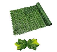 Colorful Maple Leaf Artificial Hed 50x400cm Leaf Fence for Balcony & Garden Det Outdoor Privacy Solut UV Resistant Easy Installat
