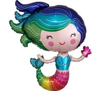 Amscan Colorful Mermaid - SuperShape