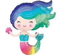 Amscan Colorful Mermaid - SuperShape