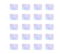 Colorful Mermaids Gift Bags Krafts Paper Bags With Handle/Sticker Craft Paper Gift 20Pieces Take Out Sacks Take Out Sacks