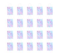 Colorful Mermaids Gift Bags Krafts Paper with Handle/Sticker Craft Paper Gift 20Pieces Take Out Sacks Take Out Bags Sacks