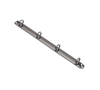 Colorful Metal LooseLeaf Ring Binder Clips10pcs DIY Spiral Binder Clips for A4/B5/A6/A7 Notebooks Albums & DiariesDurable & Stylish Black A4 Size