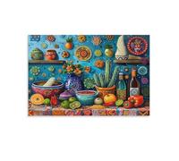 Colorful Mexican Canvas Poster Wall Art Decor Print Picture Paintings for Living Room Bedroom Decoration 20x30inch(50x75cm)