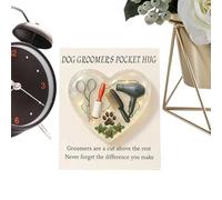 Colorful Mini Pocket Paw Hug With Memorial Card Envelope Remembrance,Pet Groomer Ornaments,Pocket Beautician Hug,Cat Sympathy Favor Kid Adult Pet Lover Stress Relief Toy