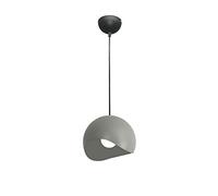 Colorful Modern Round Pendant Light - Adjustable Height Metal Dining Room Chandelier - Creative E27 LED Fixture for Kitchen Living Room Bedroom - Ø20cm Design