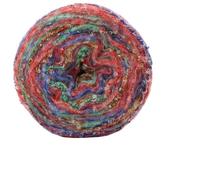Colorful Mohair Thread - 100g Irregular Segment Dyeing Rainbow Yarn for Hand-Woven Projects(05color)
