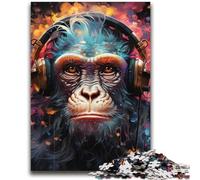 Colorful Monkey 2000 Piece Jigsaw Puzzles for Teenagers,Challenging Game Gifts for Is Ideal As A Gift for The Whole Family (70X100cm)