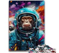 Colorful Monkey Jigsaw Puzzles for Teenagers 1000 Piece,Learning Educational Toys Family Games Birthday Present,Gifts (38x26cm)
