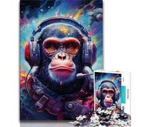Colorful Monkey Puzzles for Adults Teens 2000 Pieces,Help The Brain Exercise Addictive Toys to Cultivate Patience Great Gift 70x100cm