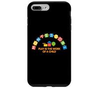 Colorful Montessori Education Play Is The Work Of A Child Case for iPhone 7 Plus/8 Plus