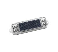 Colorful Motorcycle Solar Power LED Light Night Ride Flash Tail Light Rear Strobe Light For Bicycle Turn Signals