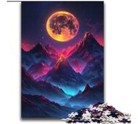 Colorful Mountains at Night 2000 Piece Jigsaw Puzzles for Adults & Teens, Educational Stress Relief Toy for Is Ideal As A Gift for The Whole Family (70x100cm)