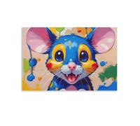 Colorful Mouse Art,1000-piece puzzle for adults,Classic Jigsaw Puzzle,High-difficulty puzzles,Fun and creative DIY toys,50x70cm