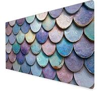 colorful Mouse Mat XXL, 1200x600x3mm Gaming Mouse Pad Large art, Office Accessories Desk Mat, Waterproof Non Slip Rubber Base-Smooth Cloth Surface Mousepad, Apply To Office Home Or Gifts For Men A78