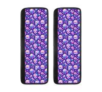 Colorful Mushroom Skull Rainbow Refrigerator Door Handle Covers Set of 2, Non Slip Adjustable Fridge Handle Covers, Appliance Handle Covers for Dishwasher Oven Kitchen Decor