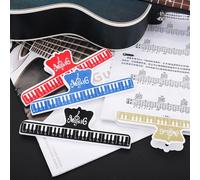 Colorful Music Book Page Note Clip Piano Holder Music Score Fixed Clip Guitar Violin Piano Player Spring Book Page Holder Paper Folder Sheet