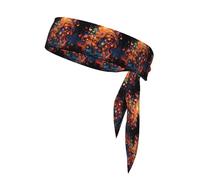 Colorful Music Notes Sweat-Absorbing Sports Headband, Unisex Sports Headband, Suitable for Outdoor Travel and Various Sports.