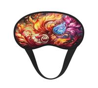 Colorful Mysterious Flame Ultimate Eye Mask for Sleeping, Soft and Comfortable Eye Mask, Relaxing Zero Pressure Night Blindfold.