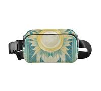 Colorful Mysterious Tarot Astrological Sun Stylish Waist Bag Fanny Pack for Men Women Waterproof Crossbody Bag Anti Theft Waist Pack with Adjustable Strap for Shopping Sports Work, Colorful mysterious