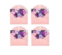 Colorful Nature Flower Horizontal Full Single-Sided Printing Pearlescent Paper Birthday Halloween Christmas Halloween Birthday Party Holiday Greeting Card