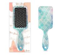 Colorful Ocean Mermaid Scale Hair Brush Wet Dry Air Cushion Hair Brush Plastic Detangler Hairbrush for Kids Adults Back To School Gift Women Men
