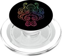 Colorful Octopus Abstract Rainbow Cephalopod Sea Creature PopSockets PopGrip for MagSafe