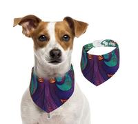 Colorful Octopus Dog Bandanas,Summer Bandanas for Dogs Washable Adjustable Dog Triangle Scarf Bibs Cute Pet Bibs for Medium Large Dogs Puppy and Cats Large