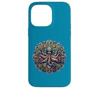 Colorful Octopus Mandala: A Uniquely Designed Oceanic Wear Case for iPhone 14 Pro Max