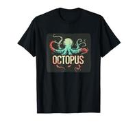 Colorful Octopus with Funny Speech Costume T-Shirt
