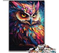 Colorful Owl 2000 Pieces Jigsaw Puzzles For Teens And Adults, Family Entertainment Toys Is Ideal As A Gift for The Whole Family (70x100cm)