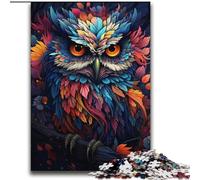 Colorful Owl Jigsaw Puzzles for Adults 2000 Jigsaws, Educational Games Home Decoration Deal As Gifts for The Whole Family (70x100cm)