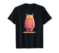 Colorful Owl Sleepwear Pajama Costume T-Shirt