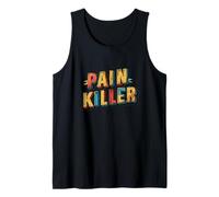 Colorful Pain Killer Logo Tank Top