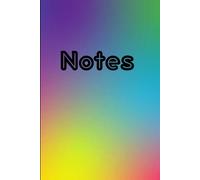 Colorful Paperback Notebook Pink Lined Paper: Notepad for shopping lists, to do lists, note taking, school supplies, planner. Perfect gift for women, friend, kids.