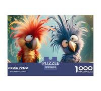 Colorful Parrot Duo Thick Sturdy Cardboard Excellent Brain Game, Suitable for Improving Mental Flexibility And Focus 38x26cm/1000pcs