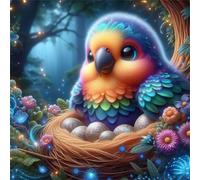 Colorful Parrot Eggs 500 Piece Jigsaw Puzzles for Adults and Kids, Impossible Puzzle, Jigsaws 500 pieces for adults Gifts, Difficult jigsaw puzzles for The Whole Family
