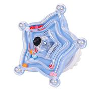 Colorful Parrot Flying Saucer Toy With Music And Pearls Decompression Fun Chewable E2B0 Rice Toy Bird Pet Gnawing Runne Relief