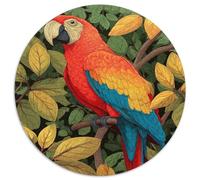 Colorful Parrot in The Jungle Puzzle 1000pcs (67.5x67.5cm) Puzzles, Die Für Erwachsene Und Personen Ab 14 Jahren Geeignet Sind