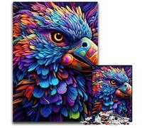 Colorful Parrot Jigsaw Puzzles for Adults 1000 Piece Jigsaw Puzzles for Adults for Family And Friends, Suitable for Ages 14+ 26X38CM/10.23x14.96inch