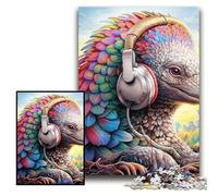 Colorful Parrot Jigsaws 1000 Pieces for Adults cardboard Jigsaw Puzzles for Adults Ideal for Family Fun, Relaxation Size 26x38cm